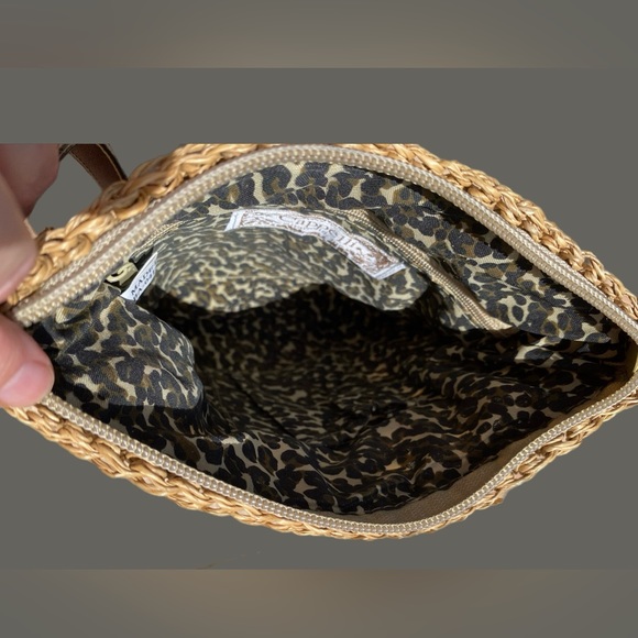 Cappelli Straworld Inc Purse With Wood Beads And Animals - Picture 4 of 8